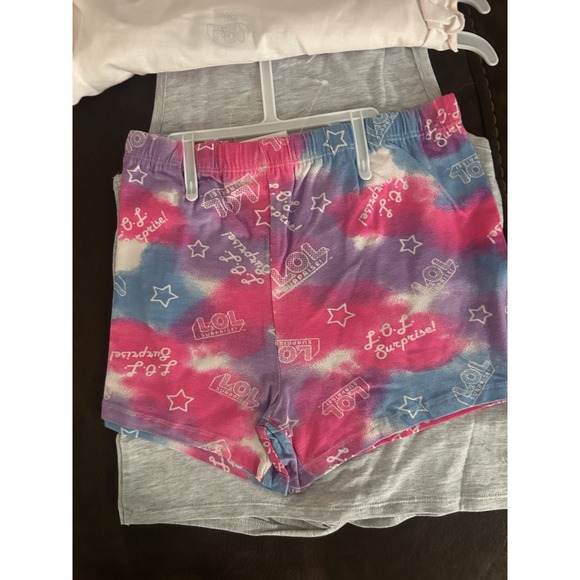 LOL Surprise  sets 7/8 Shorts 6 Pieces  5 Tops NWT - Picture 2 of 5